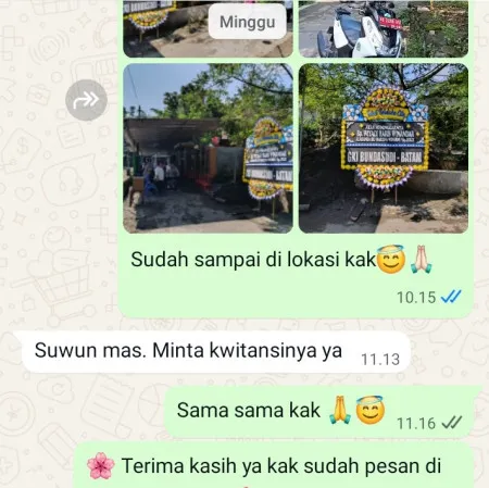 Pengiriman Papan Bunga Duka Genting Cepogo