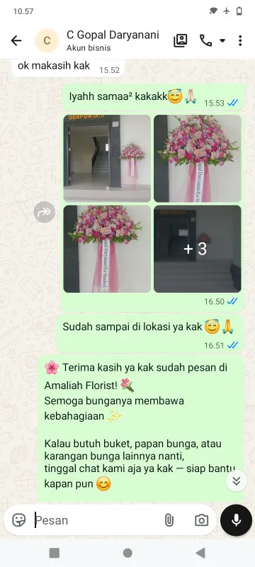 Pengiriman Karangan Bunga Genting Cepogo